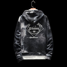 Load image into Gallery viewer, shark Hoodie Men fashion Hoodies mens Clothes patchwork sweatshirt Punk Rock Print Sweatshirt Casual Mens Clothing Streetwear