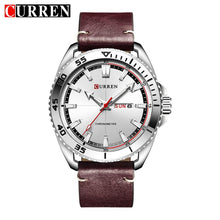 Load image into Gallery viewer, CURREN Luxury watch men Leather Quartz Wrist Watches