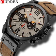 Load image into Gallery viewer, CURREN Mens Watches Top Luxury Brand Waterproof Sport Wrist Watch