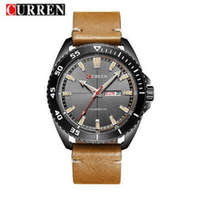 Load image into Gallery viewer, CURREN Luxury watch men Leather Quartz Wrist Watches