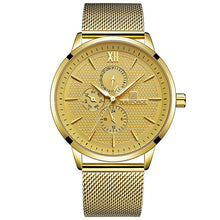Load image into Gallery viewer, Mens Watches NAVIFORCE Top Brand Luxury Waterproof Ultra Thin Clock Male Full Steel Casual Quartz Watch Men Sports Wrist Watch