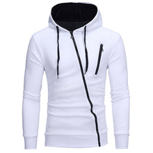 Load image into Gallery viewer, Casual Solid Tracksuit Zipper Hooded Sweatshirt Jacket +Sweatpants Mens Tracksuit
