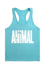 Load image into Gallery viewer, Animal Stringers Mens Tank Tops Sleeveless Shirt,tanktops Bodybuilding and Fitness Men&#39;s Singlets workout Clothes
