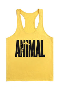 Animal Stringers Mens Tank Tops Sleeveless Shirt,tanktops Bodybuilding and Fitness Men's Singlets workout Clothes