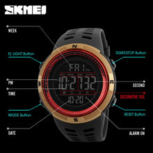 Load image into Gallery viewer, SKMEI Waterproof Mens Watches New Fashion Casual LED Digital Outdoor Sports Watch Men Multifunction Student Wrist watches
