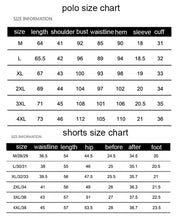 Load image into Gallery viewer, Cotton Mens Sets Summer Button Polo Shirts Sets Turn Down Mens Shorts 4XL Men Clothes 2 Piece Set Elastic Waist Shorts
