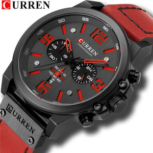 CURREN Mens Watches Top Luxury Brand Waterproof Sport Wrist Watch