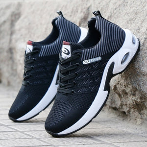 Men Casual Shoes Summer Outdoor Breathable Work Shoes Men Sneakers Mesh Shoes